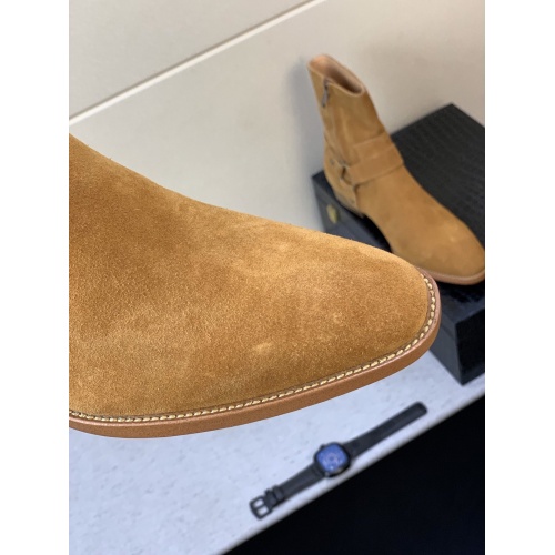 Replica Yves Saint Laurent Boots For Men #824522 $100.00 USD for Wholesale