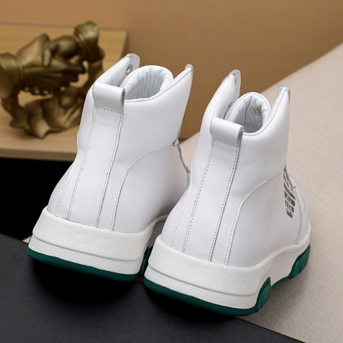 Replica Armani High Tops Shoes For Men #824524 $82.00 USD for Wholesale