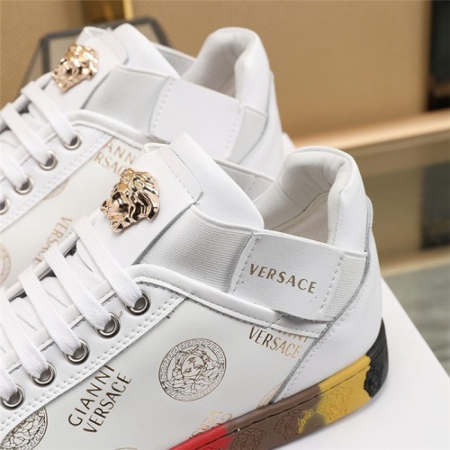 Replica Versace Casual Shoes For Men #824542 $80.00 USD for Wholesale