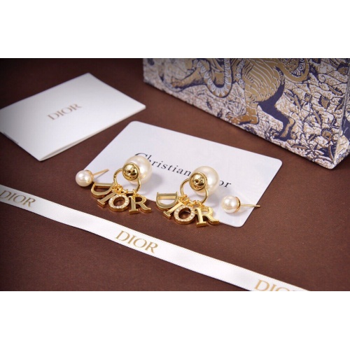 Christian Dior Earrings #824571 $34.00 USD, Wholesale Replica Christian Dior Earrings