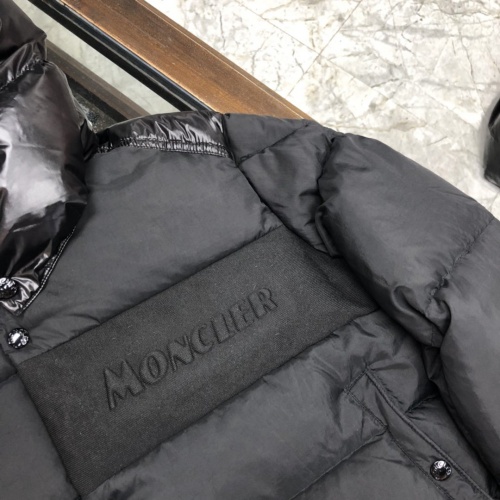 Replica Moncler Down Feather Coat Long Sleeved For Men #824717 $161.00 USD for Wholesale