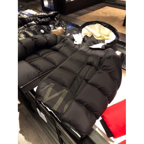 Replica Moncler Down Feather Coat Long Sleeved For Men #824719 $161.00 USD for Wholesale