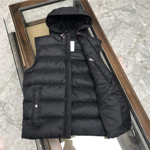 Replica Moncler Down Vest Sleeveless For Men #824726 $98.00 USD for Wholesale