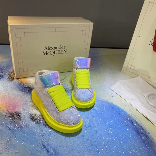Replica Alexander McQueen High Tops Shoes For Men #824767 $105.00 USD for Wholesale