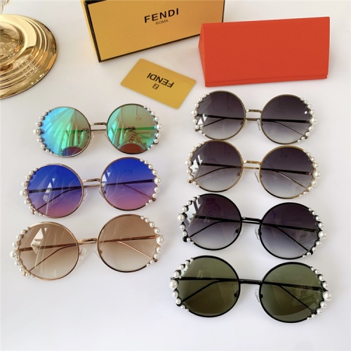 Replica Fendi AAA Quality Sunglasses #825080 $52.00 USD for Wholesale
