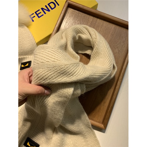 Replica Fendi Scarf & Hat Set #825094 $56.00 USD for Wholesale