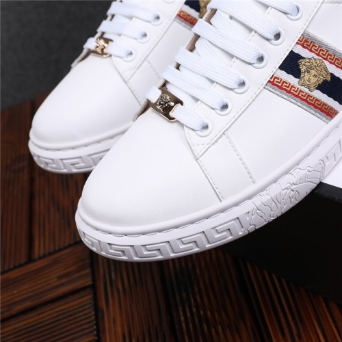Replica Versace Casual Shoes For Men #825232 $76.00 USD for Wholesale