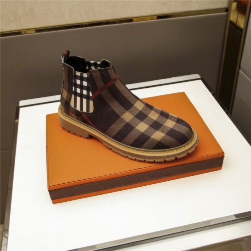 Replica Burberry Boots For Men #825253 $76.00 USD for Wholesale