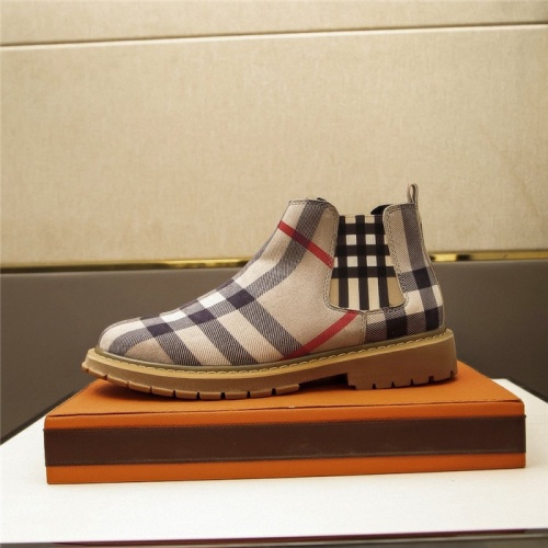 Replica Burberry Boots For Men #825254 $76.00 USD for Wholesale
