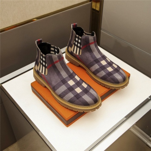 Burberry Boots For Men #825255 $76.00 USD, Wholesale Replica Burberry Boots