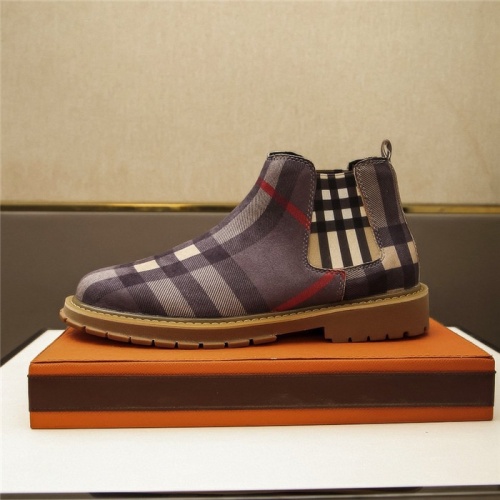 Replica Burberry Boots For Men #825255 $76.00 USD for Wholesale