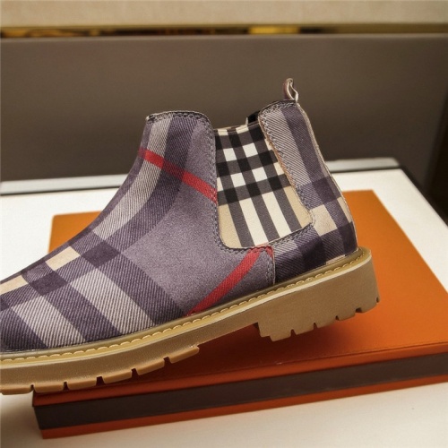 Replica Burberry Boots For Men #825255 $76.00 USD for Wholesale