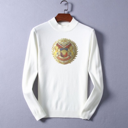 Versace Sweaters Long Sleeved For Men #825361 $48.00 USD, Wholesale Replica Versace Sweaters