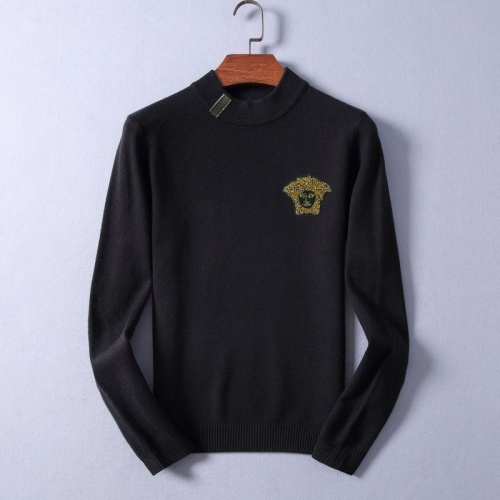 Versace Sweaters Long Sleeved For Men #825395 $48.00 USD, Wholesale Replica Versace Sweaters