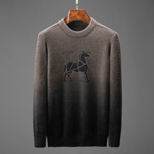 Hermes Sweaters Long Sleeved For Men #825414 $52.00 USD, Wholesale Replica Hermes Sweaters