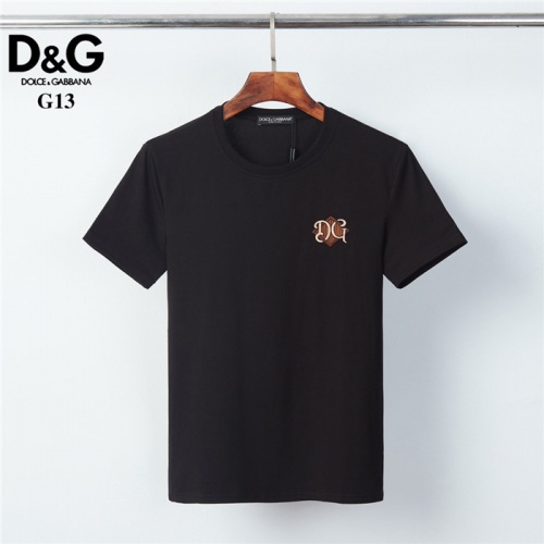 Dolce &amp; Gabbana D&amp;G T-Shirts Short Sleeved For Men #825442 $26.00 USD, Wholesale Replica Dolce &amp; Gabbana D&amp;G T-Shirts