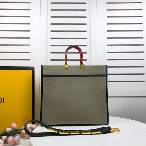 Replica Fendi AAA Quality Tote-Handbags For Women #825469 $150.00 USD for Wholesale