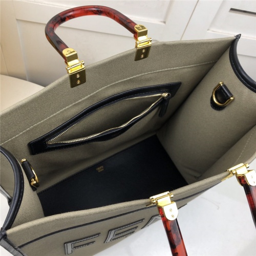 Replica Fendi AAA Quality Tote-Handbags For Women #825469 $150.00 USD for Wholesale