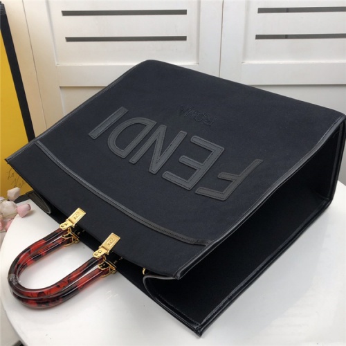 Replica Fendi AAA Quality Tote-Handbags For Women #825470 $158.00 USD for Wholesale