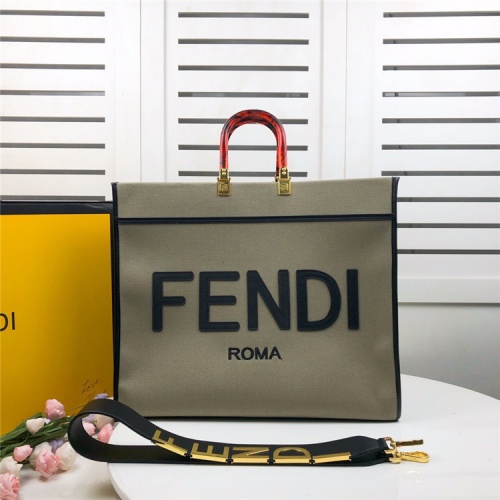 Fendi AAA Quality Tote-Handbags For Women #825471 $158.00 USD, Wholesale Replica Fendi AAA Quality Handbags