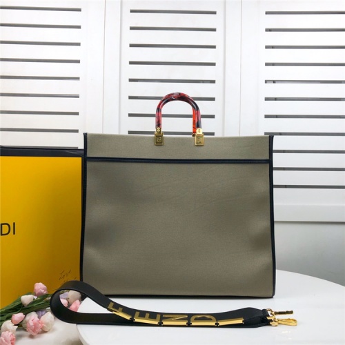Replica Fendi AAA Quality Tote-Handbags For Women #825471 $158.00 USD for Wholesale