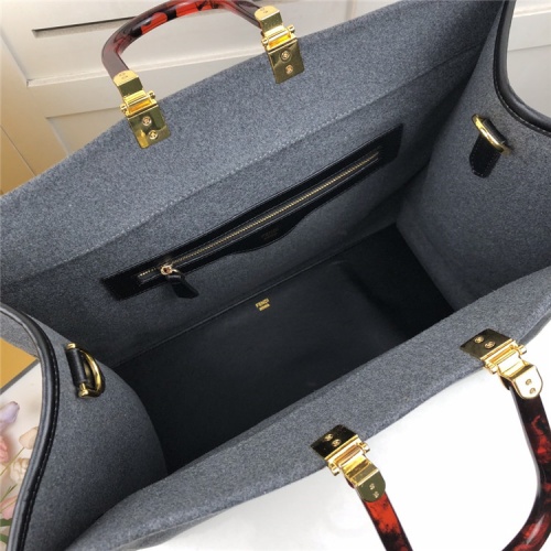 Replica Fendi AAA Quality Tote-Handbags For Women #825472 $158.00 USD for Wholesale
