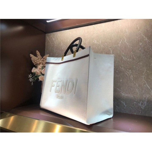 Replica Fendi AAA Quality Tote-Handbags For Women #825475 $141.00 USD for Wholesale