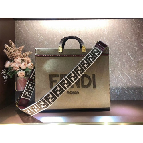 Replica Fendi AAA Quality Tote-Handbags For Women #825476 $141.00 USD for Wholesale