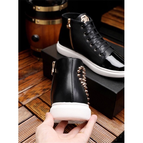 Replica Philipp Plein PP Casual Shoes For Men #825536 $82.00 USD for Wholesale