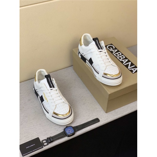 Replica Dolce & Gabbana D&G Casual Shoes For Men #825543 $100.00 USD for Wholesale