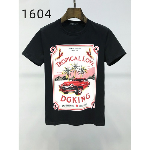 Dolce &amp; Gabbana D&amp;G T-Shirts Short Sleeved For Men #825558 $28.00 USD, Wholesale Replica Dolce &amp; Gabbana D&amp;G T-Shirts