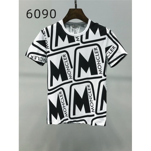 Moncler T-Shirts Short Sleeved For Men #825568 $29.00 USD, Wholesale Replica Moncler T-Shirts