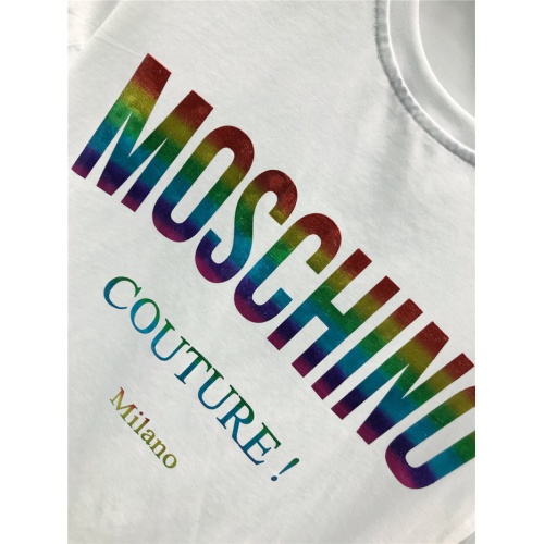 Replica Moschino T-Shirts Short Sleeved For Men #825573 $29.00 USD for Wholesale