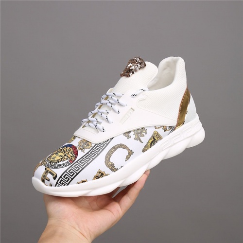 Replica Versace Casual Shoes For Men #825589 $72.00 USD for Wholesale