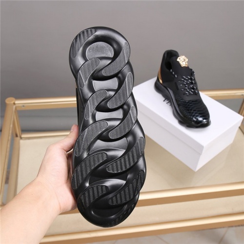 Replica Versace Casual Shoes For Men #825590 $72.00 USD for Wholesale
