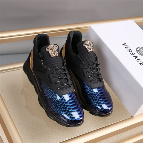 Replica Versace Casual Shoes For Men #825591 $72.00 USD for Wholesale