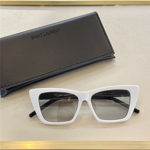 Yves Saint Laurent YSL AAA Quality Sunglassses #825779 $58.00 USD, Wholesale Replica Yves Saint Laurent YSL AAA Quality Sunglasses
