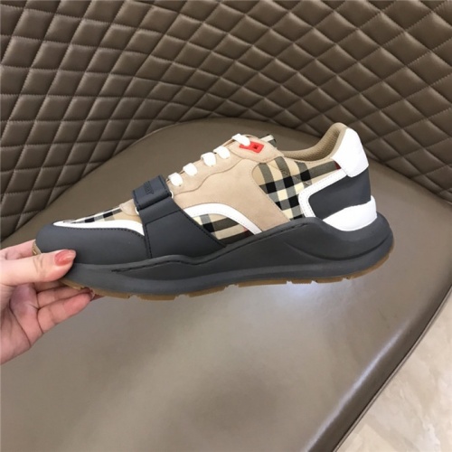 Replica Burberry Casual Shoes For Men #825912 $76.00 USD for Wholesale
