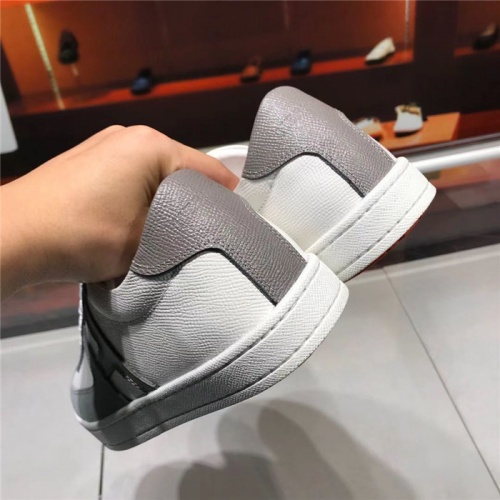 Replica Hermes Casual Shoes For Men #825926 $85.00 USD for Wholesale