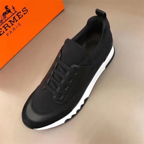 Replica Hermes Casual Shoes For Men #825927 $85.00 USD for Wholesale