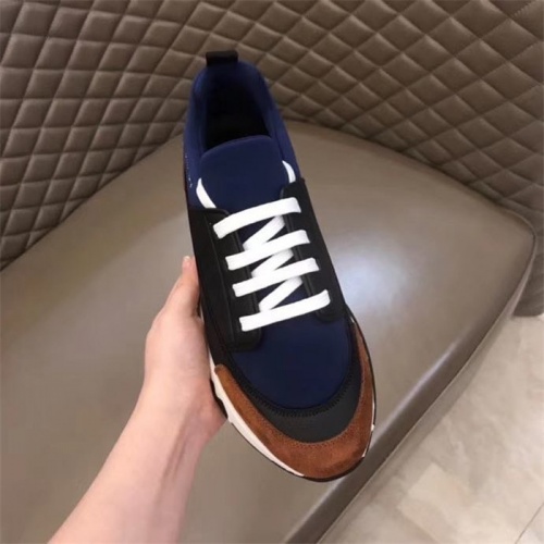 Replica Hermes Casual Shoes For Men #825929 $85.00 USD for Wholesale