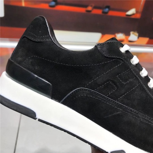 Replica Hermes Casual Shoes For Men #825930 $85.00 USD for Wholesale