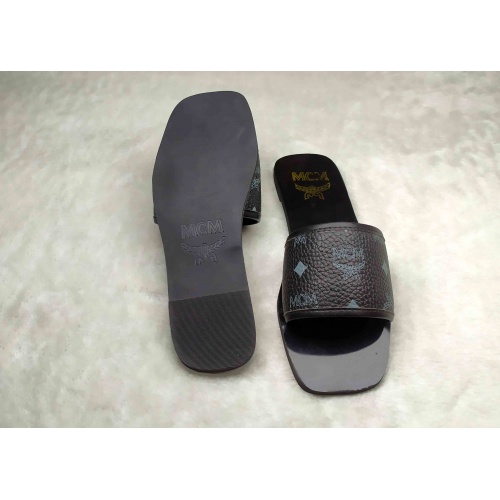 Replica MCM Slippers For Women #826061 $38.00 USD for Wholesale