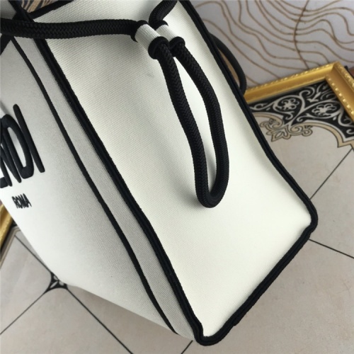 Replica Fendi AAA Quality Tote-Handbags For Women #826156 $133.00 USD for Wholesale