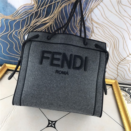 Fendi AAA Quality Tote-Handbags For Women #826158 $133.00 USD, Wholesale Replica Fendi AAA Quality Handbags