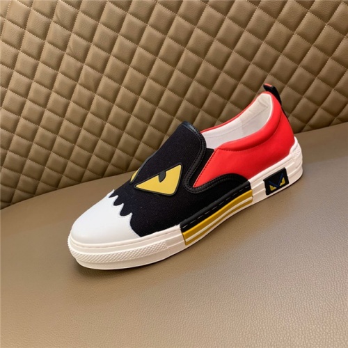 Replica Fendi Casual Shoes For Men #826200 $72.00 USD for Wholesale