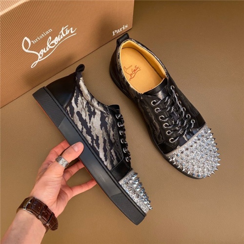 Replica Christian Louboutin CL Casual Shoes For Men #826208 $88.00 USD for Wholesale