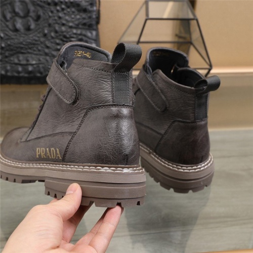 Replica Prada Boots For Men #826297 $82.00 USD for Wholesale