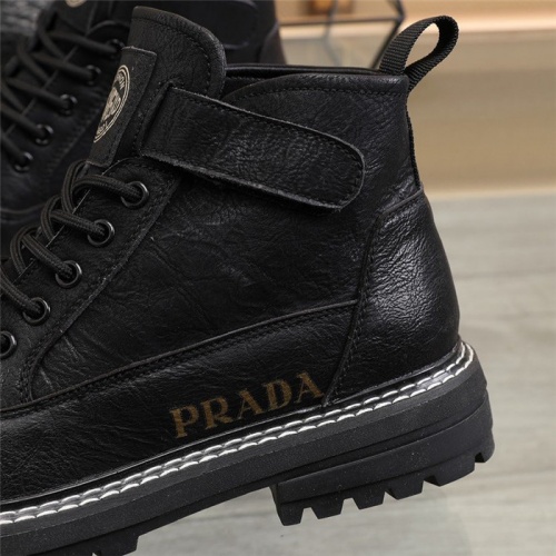 Replica Prada Boots For Men #826298 $82.00 USD for Wholesale