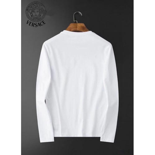 Replica Versace T-Shirts Long Sleeved For Men #826350 $34.00 USD for Wholesale